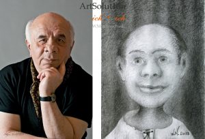 Künstler Portrait. Wolodja Moschiaschwili