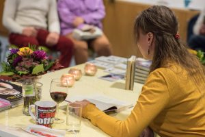 Reportage Buchpräsentation von Kseniya Fuchs in Ukrainischen Verein Ukrainer in Karlsruhe