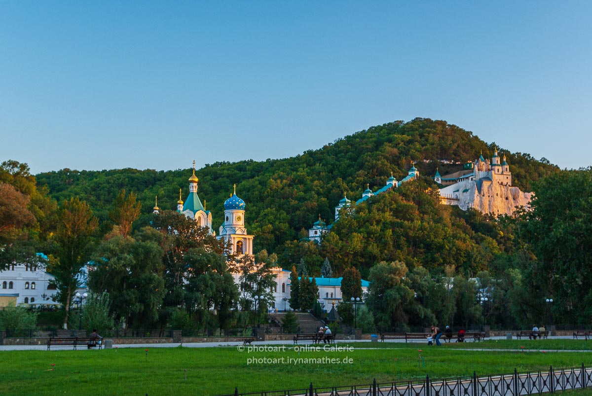 Ukraine, Kyiv, Swyatogorsky Kloster. 2013. Archivfoto. Reisefotografie