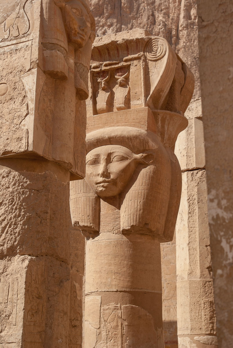 Egypt 2020, Hatschepsut Tempel. Travel photography