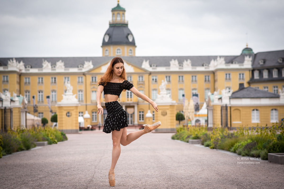 Ballerina. Dance in Karlsruhe. Iryna Mathes Fotografin