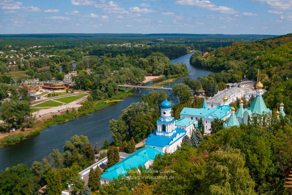 Ukraine, Kyiv, Swyatogorsky Kloster. 2013. Archivfoto. Reisefotografie